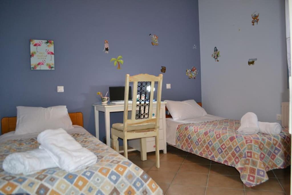 فيلا Blue House Koronos المظهر الخارجي الصورة